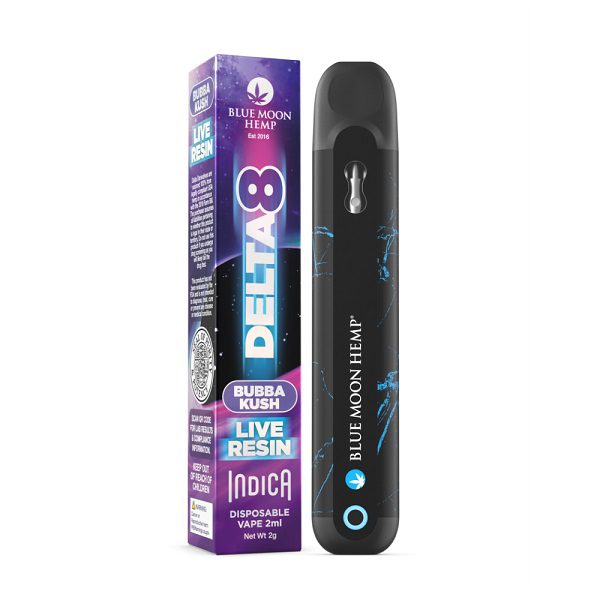 Blue Moon Hemp Delta 8 Live Resin 2 Gram Disposable Vape Pen Best Sales Price - Vape Pens