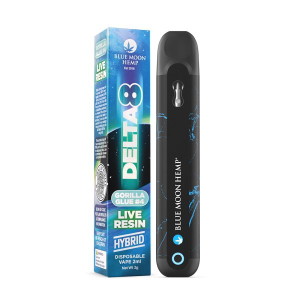 Blue Moon Hemp Delta 8 Live Resin 2 Gram Disposable Vape Pen Best Sales Price - Vape Pens