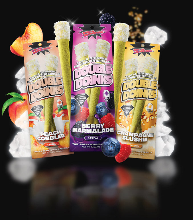 Delta Munchies Glazed Donut Infused Prerolls (2 Pack) Best Sales Price - Pre-Rolls