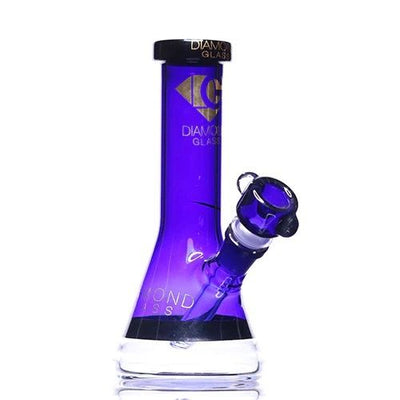 Diamond Glass Beast Small Beaker Bong Best Sales Price - Bongs