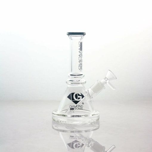 Diamond Glass Coil Beaker Bong Best Sales Price - Bongs