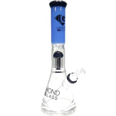 Diamond Glass T-T Tree Perc Beaker Bong Best Sales Price - Bongs