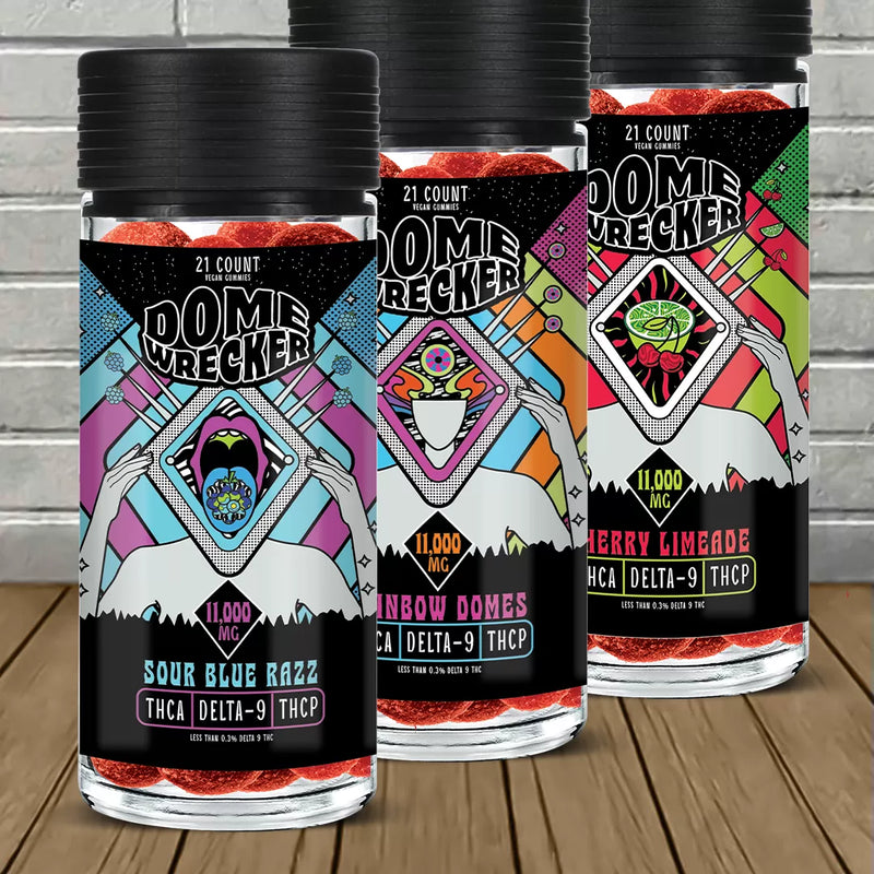 Domewrecker THCa | D9 | THCP Gummies 11000mg Best Sales Price - Gummies