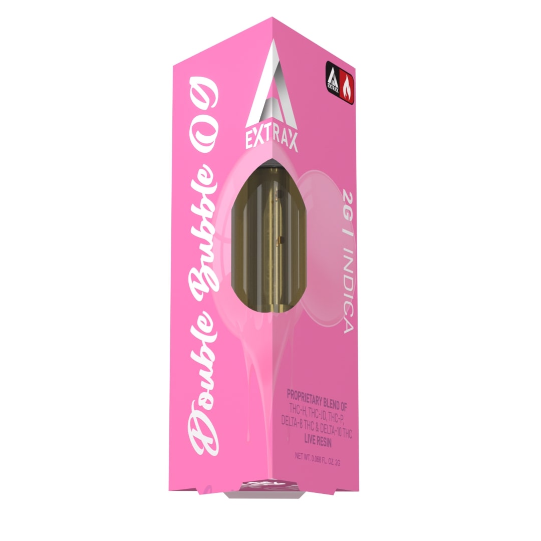 Delta Extrax Double Bubble OG THCh THCjd Cartridge – Live Resin Best Sales Price - Vape Cartridges