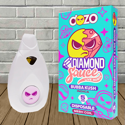 Dozo Live Rosin Diamond Sauce Disposable 5g Best Sales Price - Vape Pens