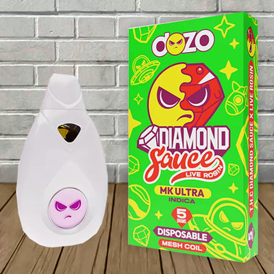 Dozo Live Rosin Diamond Sauce Disposable 5g Best Sales Price - Vape Pens