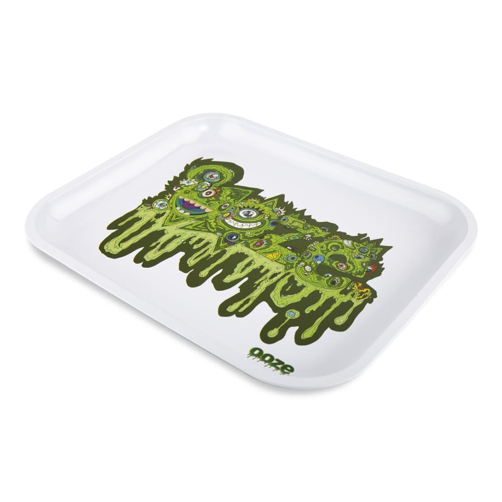 Ooze Rolling Tray - Metal - Large Best Sales Price - Rolling Papers & Supplies