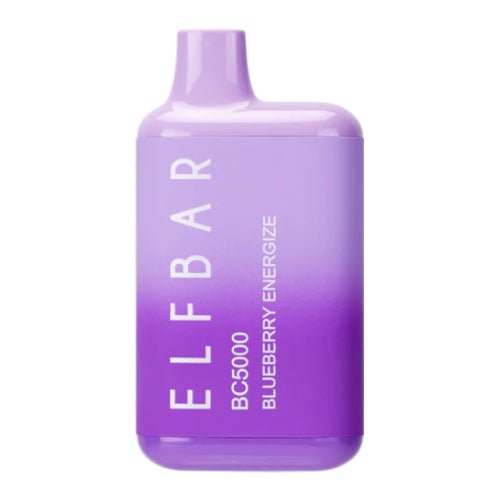 ELF BAR BC5000 5000 Puffs Disposable Vape - 13ML Blueberry Energize Best Sales Price - Disposables