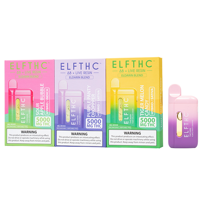 ELF THC Eldarin Blend Disposables THC5000 5g Best Sales Price - Vape Pens