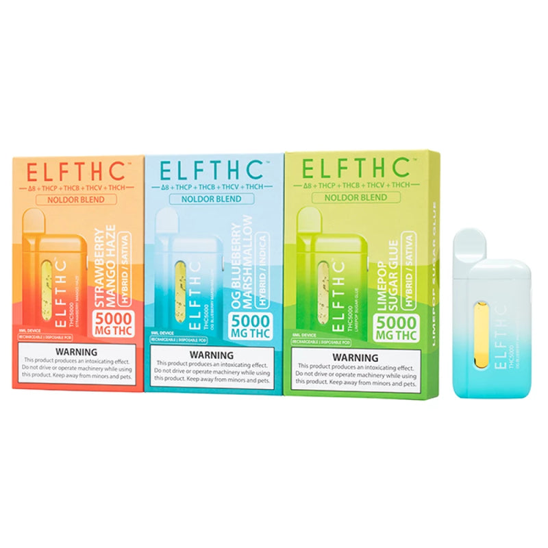 ELF THC Noldor Blend Disposables THC5000 5g Best Sales Price - Vape Pens