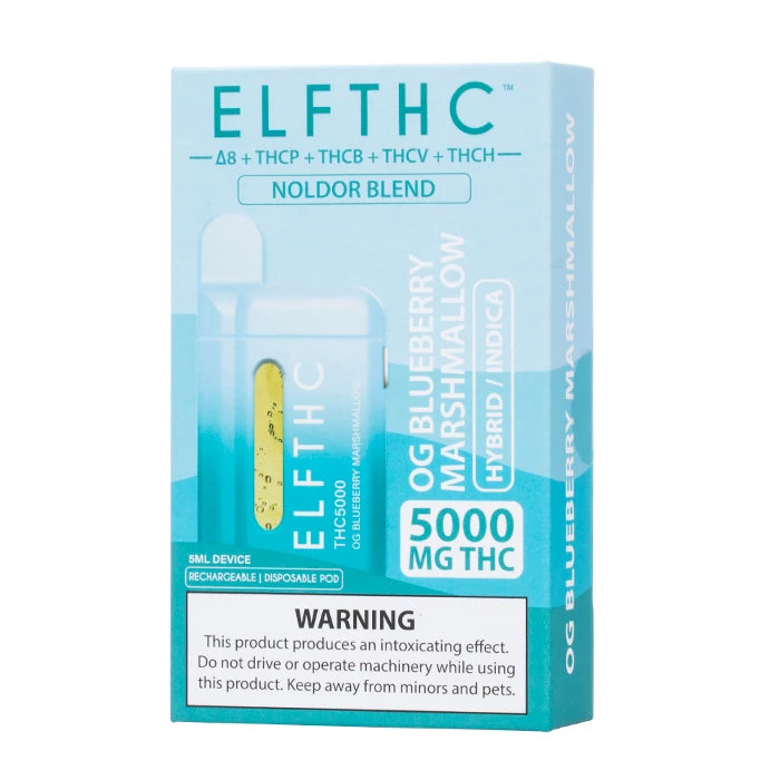 ELF THC Noldor Blend Disposables THC5000 5g Best Sales Price - Vape Pens