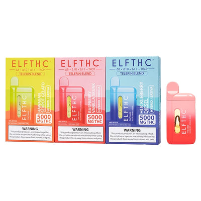 ELF THC Telerin Blend Disposables THC5000 5g Best Sales Price - Vape Pens