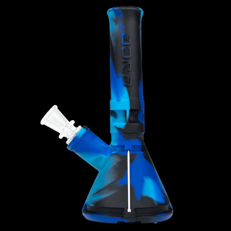 Cannabox Silicone Mini Beaker Water Pipe w/ Storage Best Sales Price - Smoking Pipes