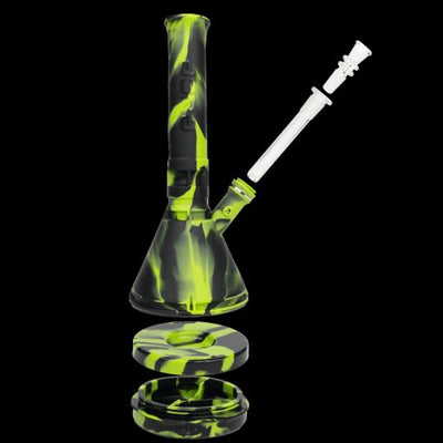 EYCE Silicone Beaker Bong with Ice Catcher and Hidden Jar Best Sales Price - Bongs