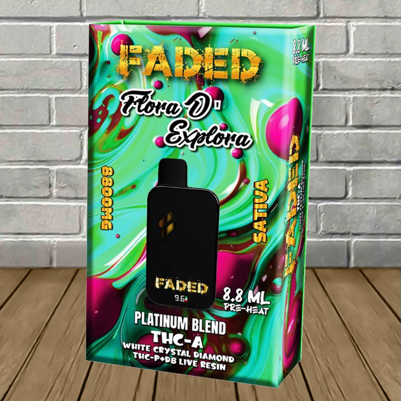 Faded Platinum Blend THCa Disposable 8.8ml Best Sales Price - Vape Pens