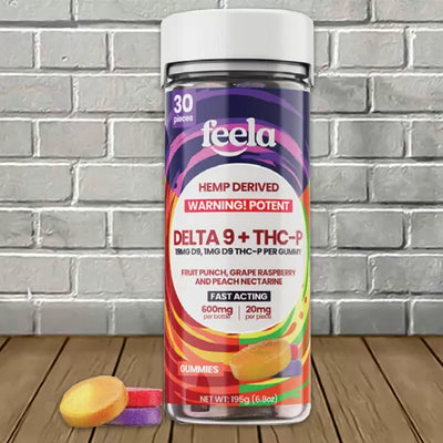 Feela Delta 9 + THCP Gummies 600mg Best Sales Price - Gummies