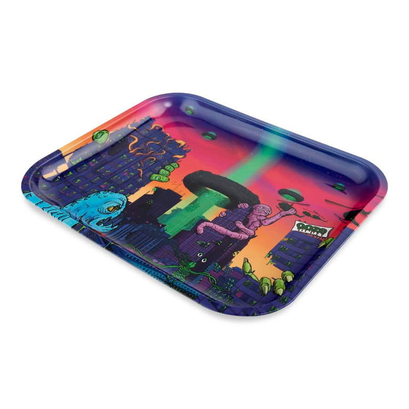 Ooze Rolling Tray - Metal - Large Best Sales Price - Rolling Papers & Supplies