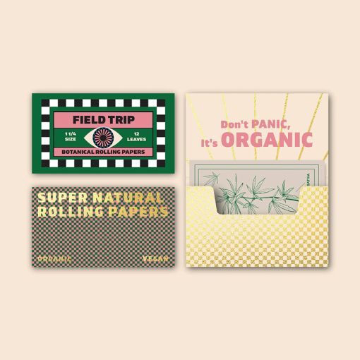 Cannabox Field Trip Organic Rolling Papers Best Sales Price - Rolling Papers & Supplies