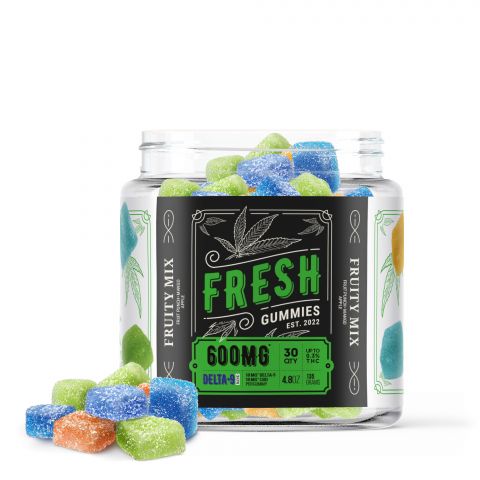 Fresh Delta-9 THC Gummies Fruity Mix 600MG Best Sales Price - Gummies