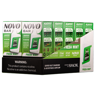 Fresh Mint Novo Bar AL6000 Best Sales Price - Disposables