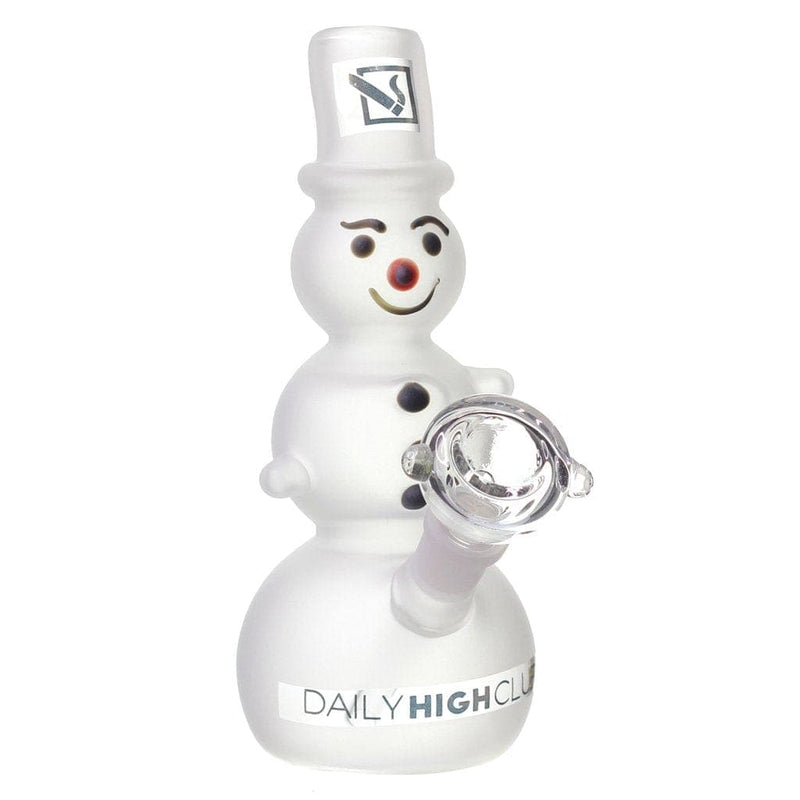 Daily High Club "Frosted Snowman" Bong Best Sales Price - Bongs