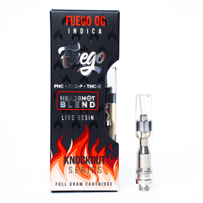 Fuego Head Shot Cartridge 1G Best Sales Price - Vape Cartridges