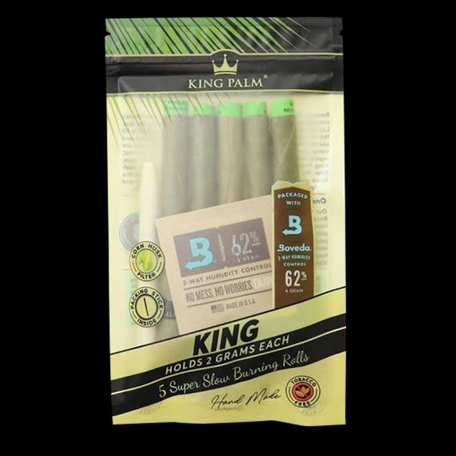 King Palms King Pre-Roll Wraps - 5 Pack Best Sales Price - Pre-Rolls