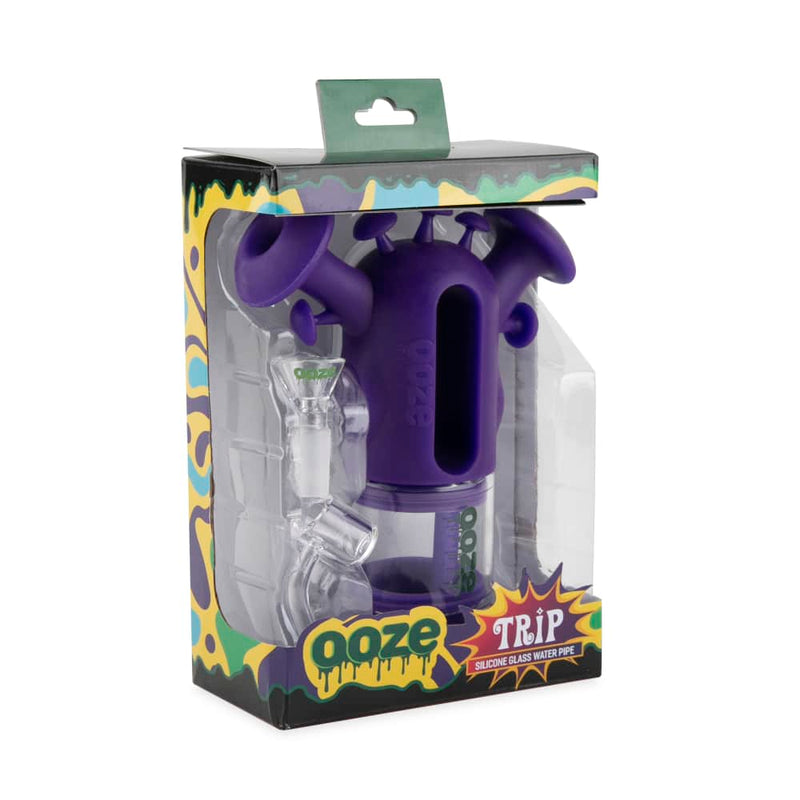 Ooze Trip Pipe Silicone Bubbler Best Sales Price - Bongs