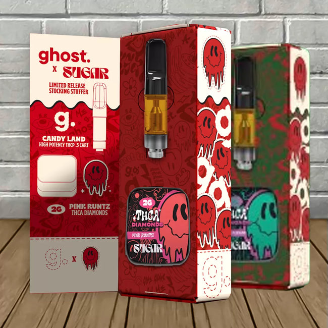 Ghost X Sugar THCP Cart + THCa Diamond Dab Best Sales Price - Vape Cartridges