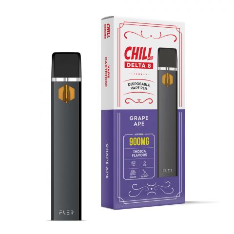Grape Ape Delta 8 THC Vape Pen - Disposable Chill Plus 900mg (1ml) Best Sales Price - Vape Pens