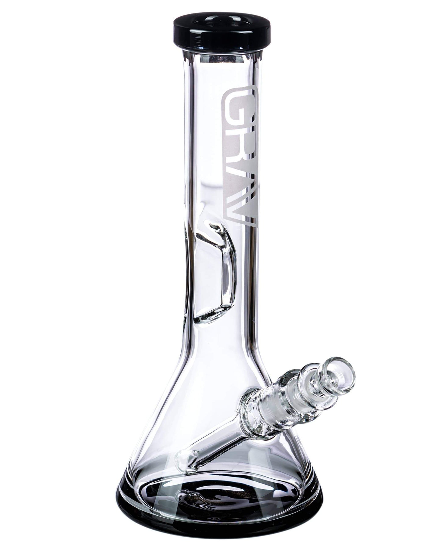 GRAV Black Accented Beaker Bong with Inverted Restriction Best Sales Price - Bongs