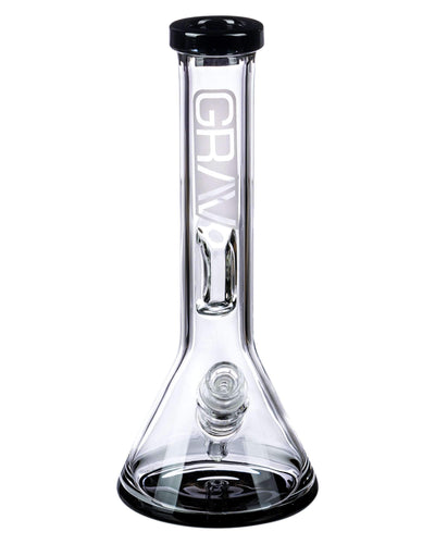 GRAV Black Accented Beaker Bong with Inverted Restriction Best Sales Price - Bongs