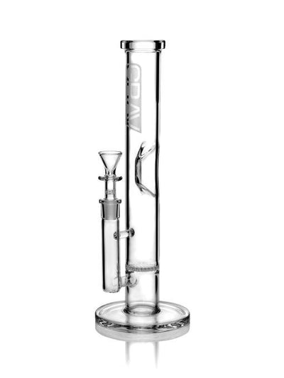 GRAV Medium Straight Base w/ Disc Bong Best Sales Price - Bongs