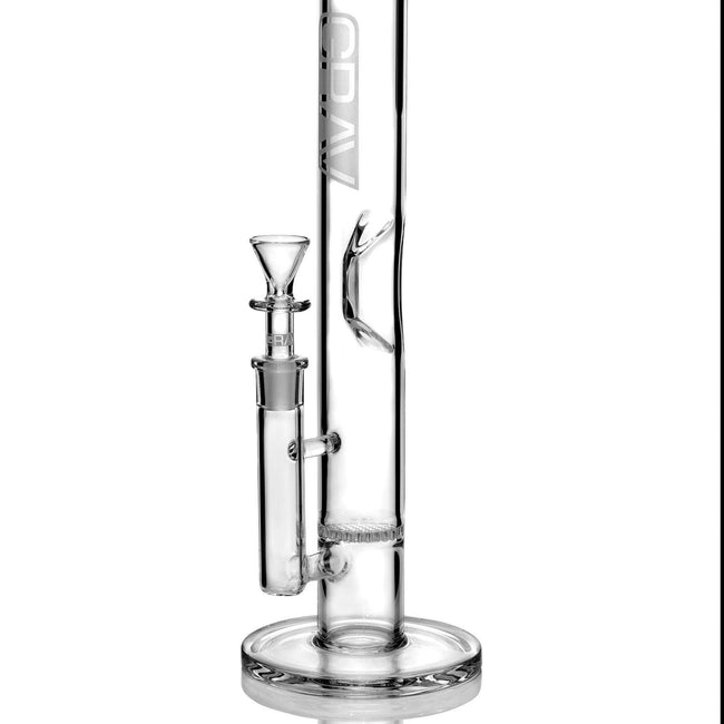 GRAV Medium Straight Base w/ Disc Bong Best Sales Price - Bongs