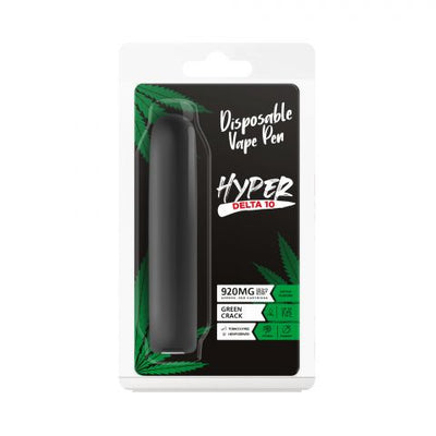 Green Crack Delta 10 THC Vape Pen - Disposable Hyper 920mg Best Sales Price - CBD