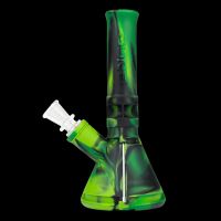 Cannabox Silicone Mini Beaker Water Pipe w/ Storage Best Sales Price - Smoking Pipes