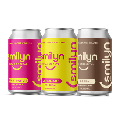 Smilyn Delta 8 Cocktails 50mg 4 Pack Best Sales Price - Edibles