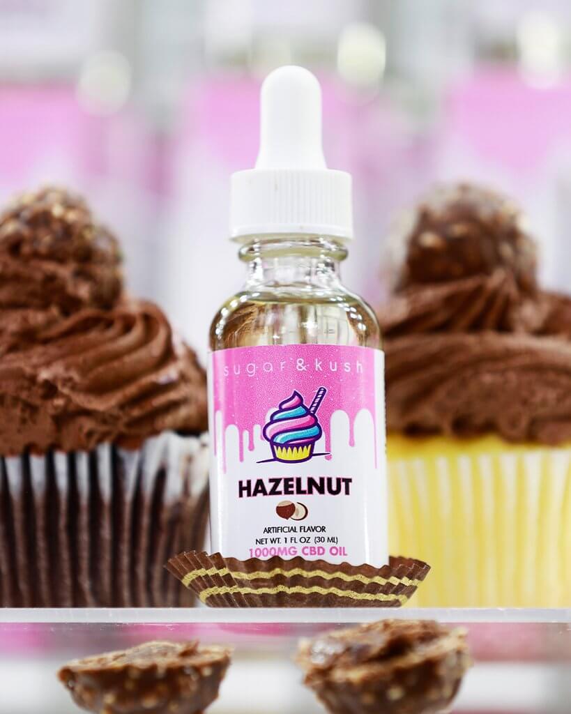 Sugar and Kush Hazelnut CBD Oil Drops Best Sales Price - Tincture Oil