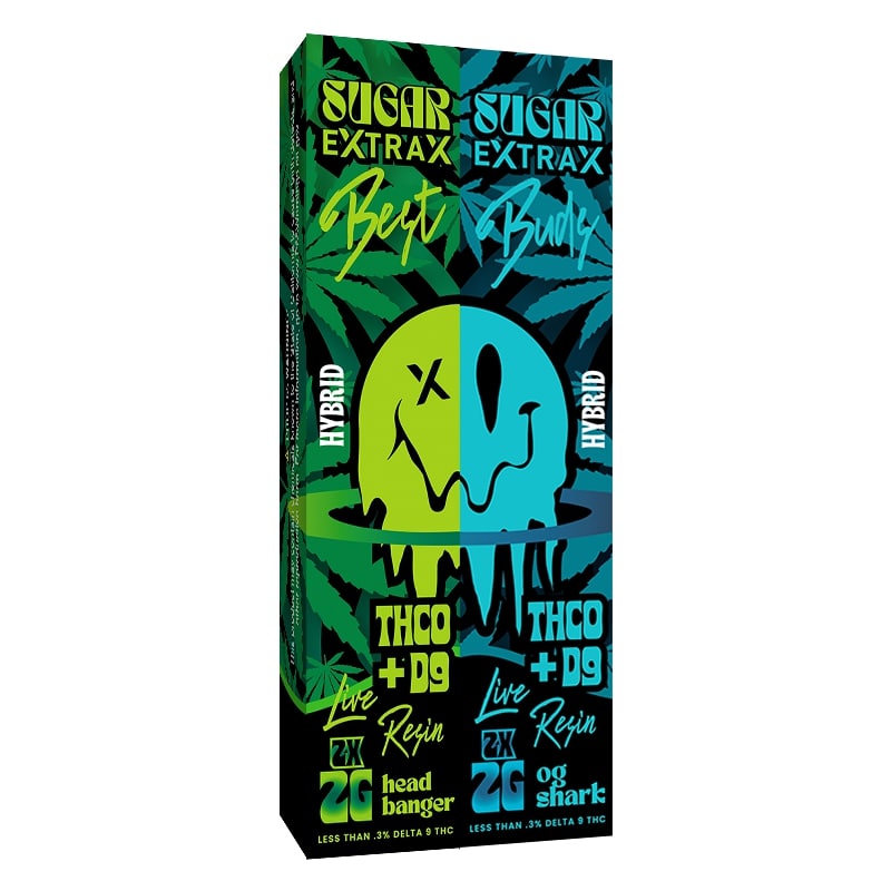Headbanger X OG Shark Sugar Extrax Disposables – 2 Pack