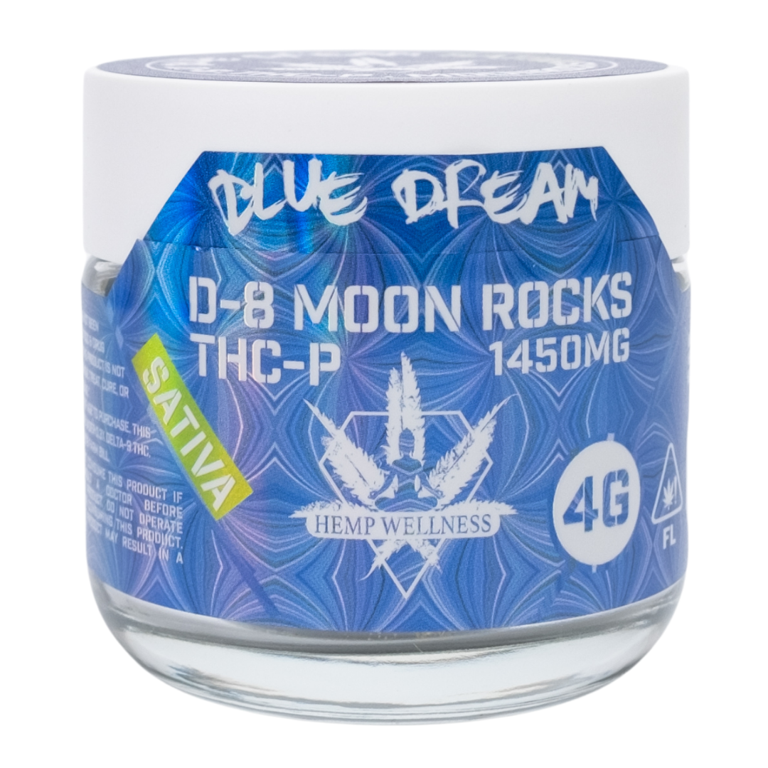 Hemp Wellness D8 THC-P Moon Rocks 4G Best Sales Price - Vape Pens