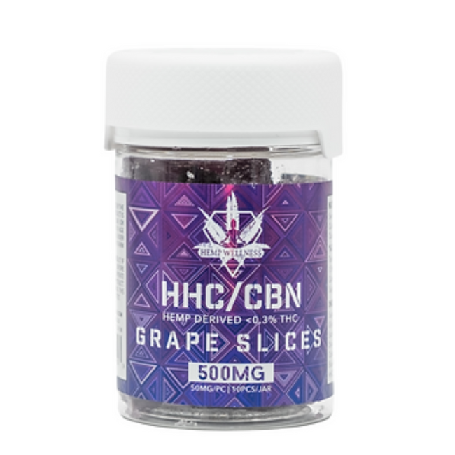 Hemp Wellness HHC CBN Gummies 500mg Best Sales Price - Gummies
