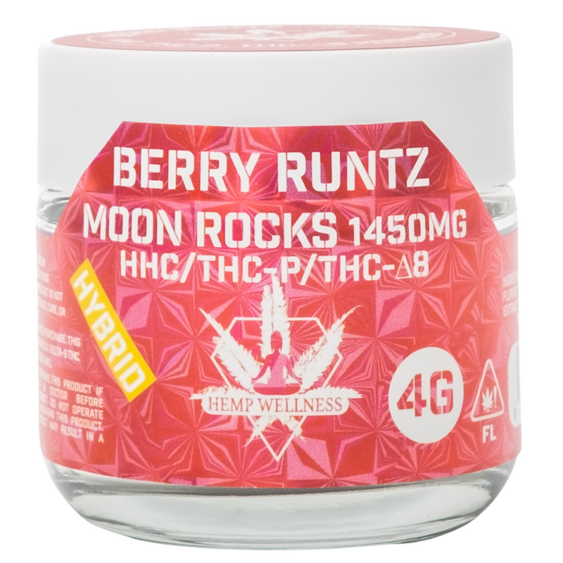 Hemp Wellness Tri Blend Moon Rocks 4G Best Sales Price - Vape Pens