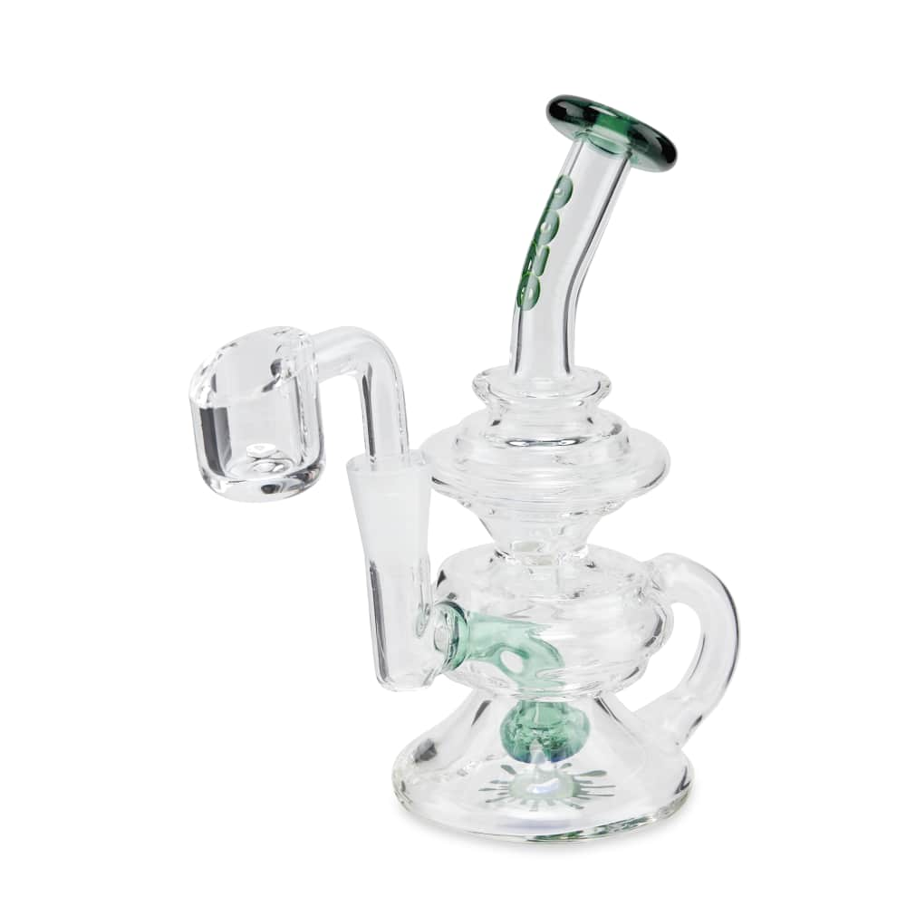 Ooze Rip Tide Mini Recycler Dab Rig Kit Best Sales Price - Dab Rigs