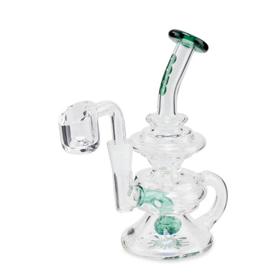 Ooze Rip Tide Mini Recycler Dab Rig Kit Best Sales Price - Dab Rigs