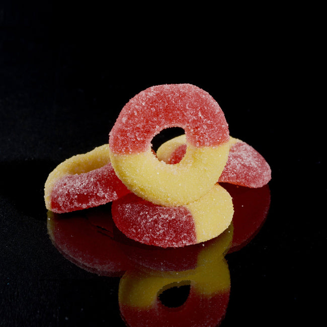 Hi On Nature 300mg DELTA 8 GUMMIES - PEACH RINGS Best Sales Price - Gummies