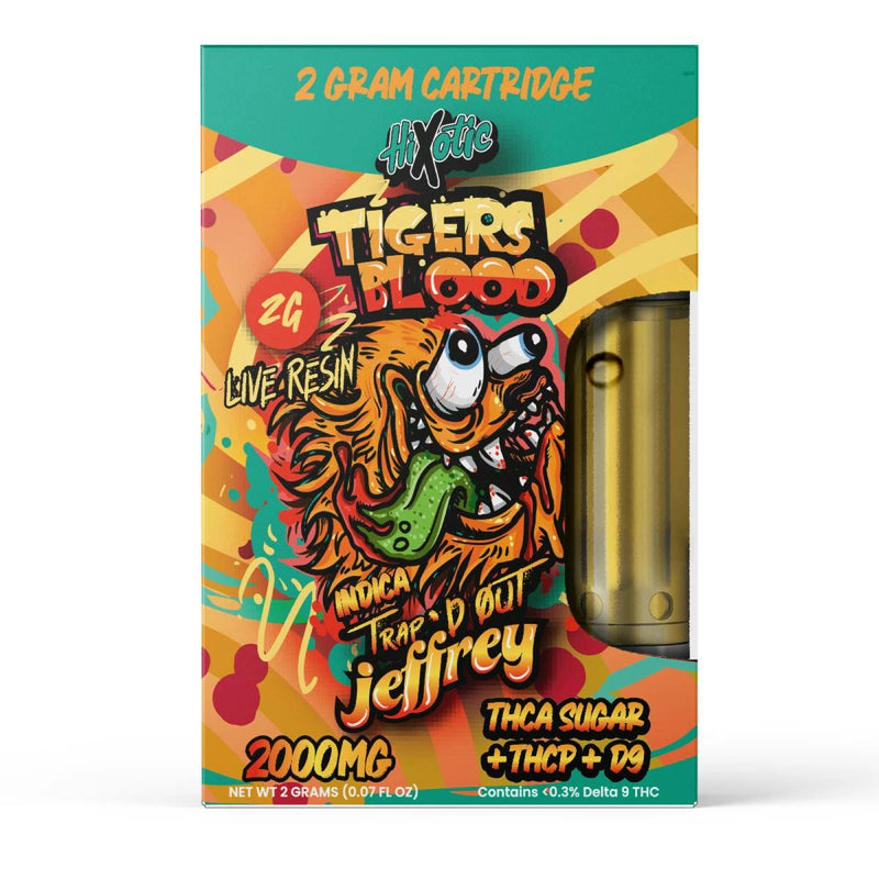 HiXotic Trap’d Out Jeffrey Cartridges 2g Best Sales Price - Vape Cartridges