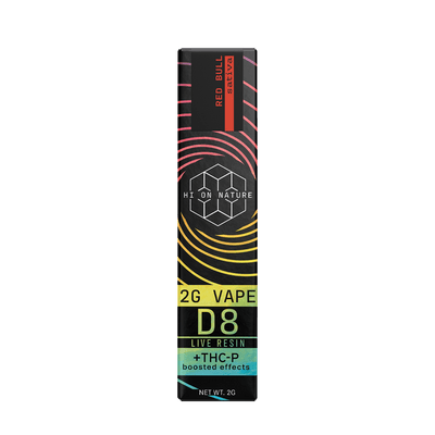 Hi On Nature (2g) DELTA 8 SATIVA VAPE - RED BULL Best Sales Price - Vape Cartridges