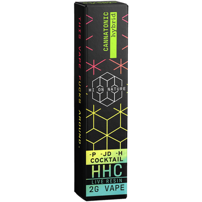 Hi On Nature 2g HHC COCKTAIL HYBRID VAPE - CANNATONIC Best Sales Price - Vape Pens