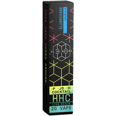 Hi On Nature 2g HHC COCKTAIL INDICA VAPE - SLURRICANE Best Sales Price - Vape Pens