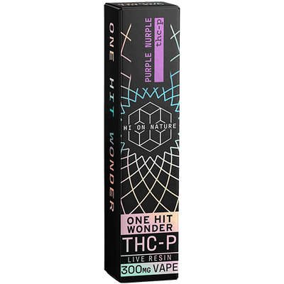 300mg THC-P VAPE - ONE HIT WONDER - PURPLE NURPLE Best Sales Price - Vape Pens